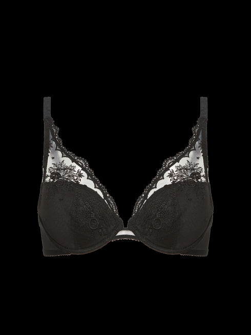 Triangel Push-up BH Schwarz INTRIGUE SIMONE PÉRÈLE